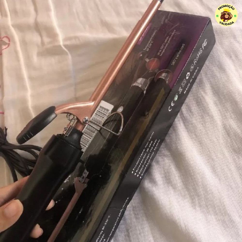 Modelador De Cachos Finos Profissional 9mm