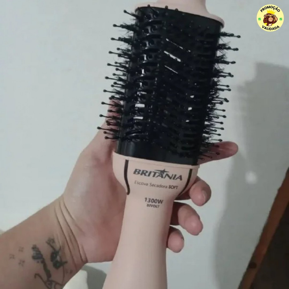 Escova Secadora Britânia Bivolt 1300w
