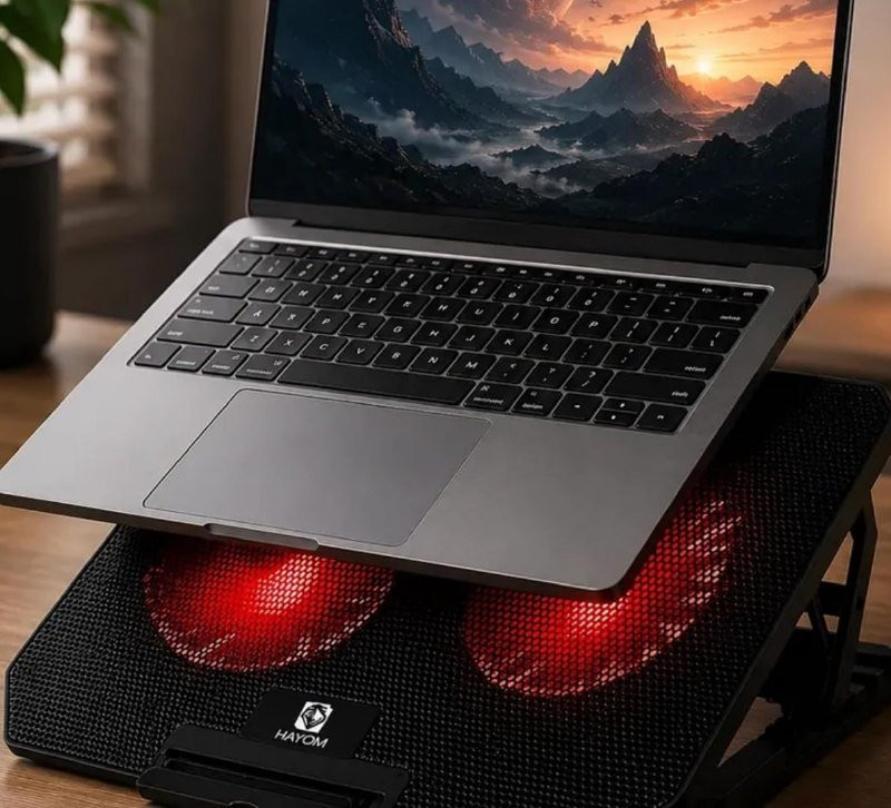 Base Refrigerada para Notebook com 2 Ventiladores Cooler