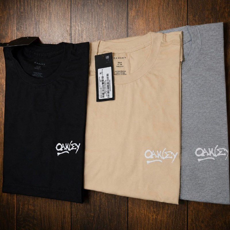 KITZÃO DA OAKLEYKit com 3 Camisetas Oakley Grafitti