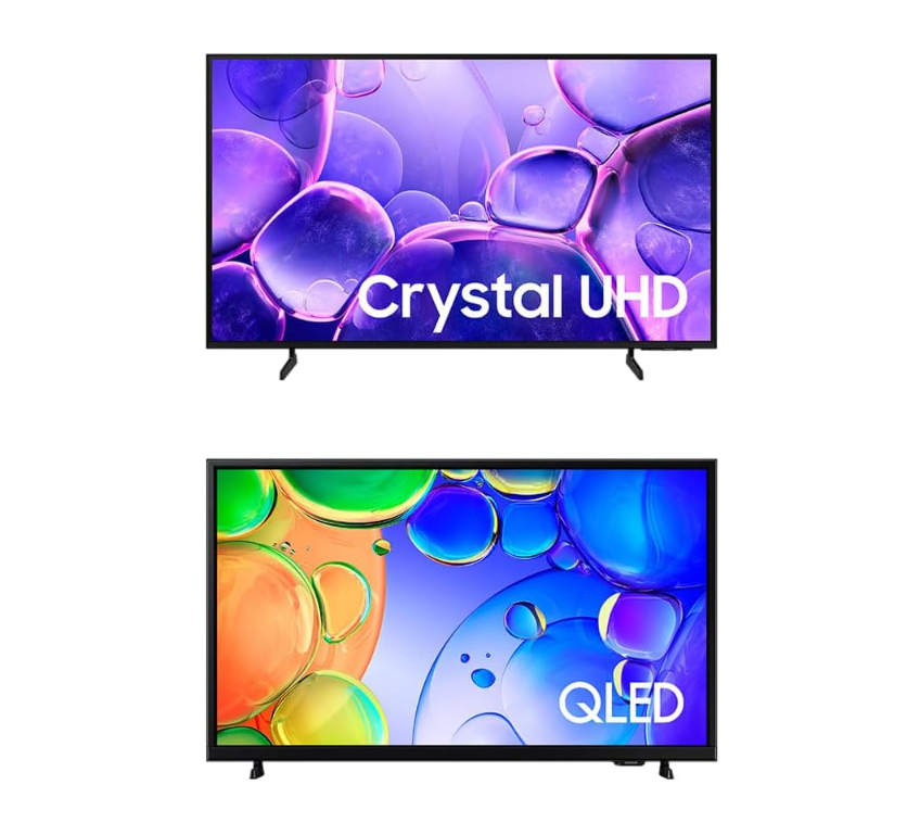 Smart TV 55 Crystal UHD + 43 QLED Full HD