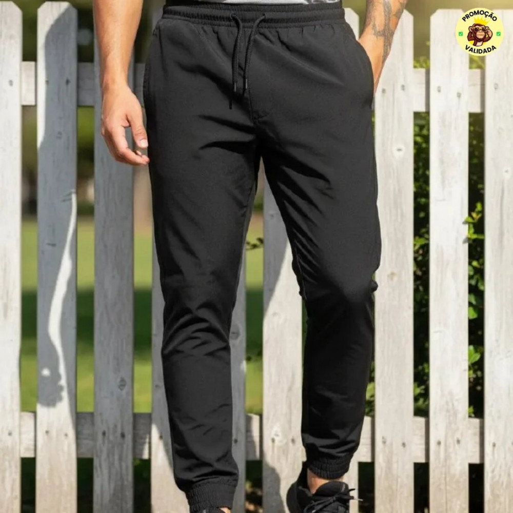 Calça Tactel Jogger Premium Fitness