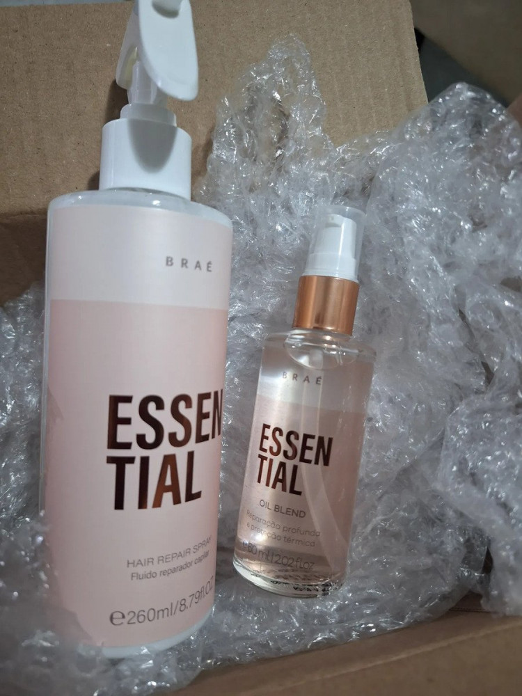 Kit Braé Sérum e Óleo Cabelos Danificados