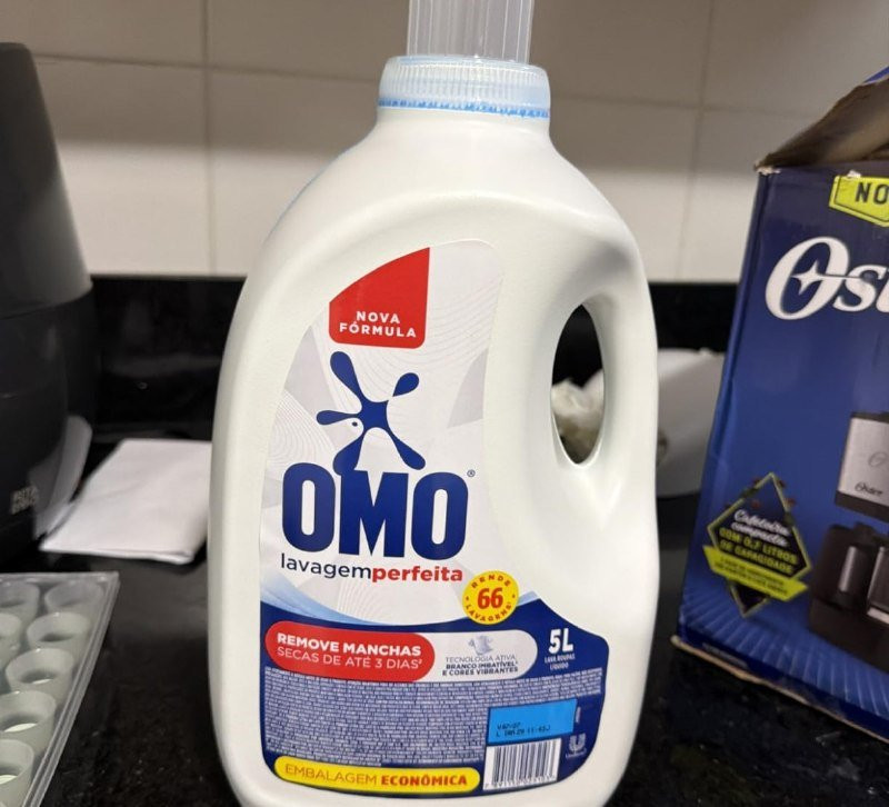 Sabão Líquido OMO 5L Lavagem Perfeita