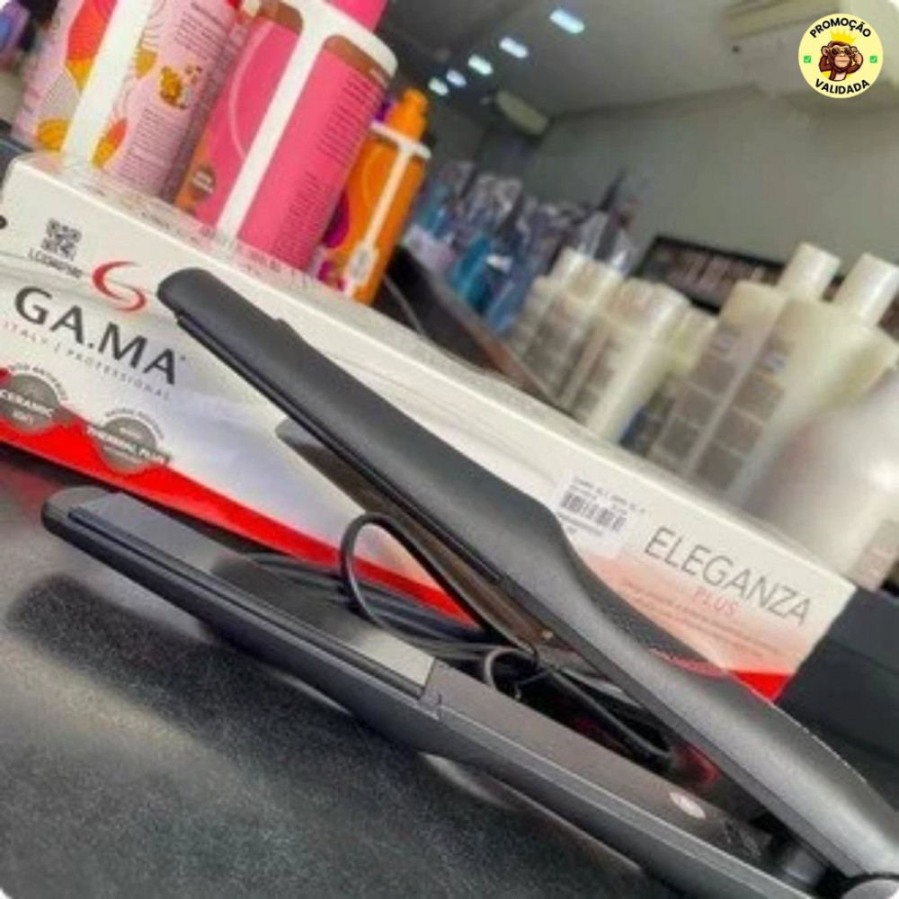 Prancha De Cabelo Gama Italy Eleganza Plus