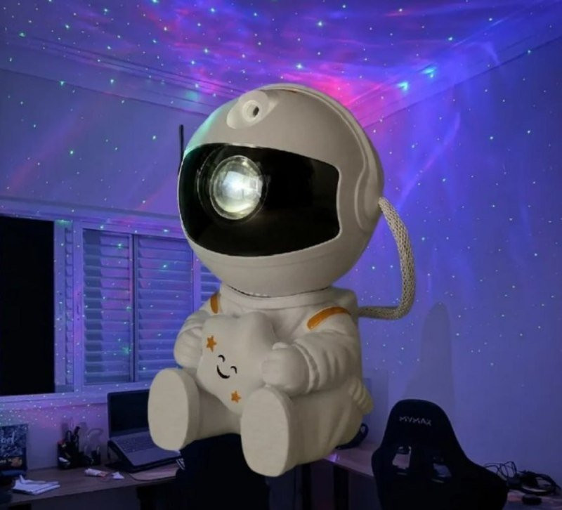 Mini Astronauta Projetor Estrelas Galáxia
