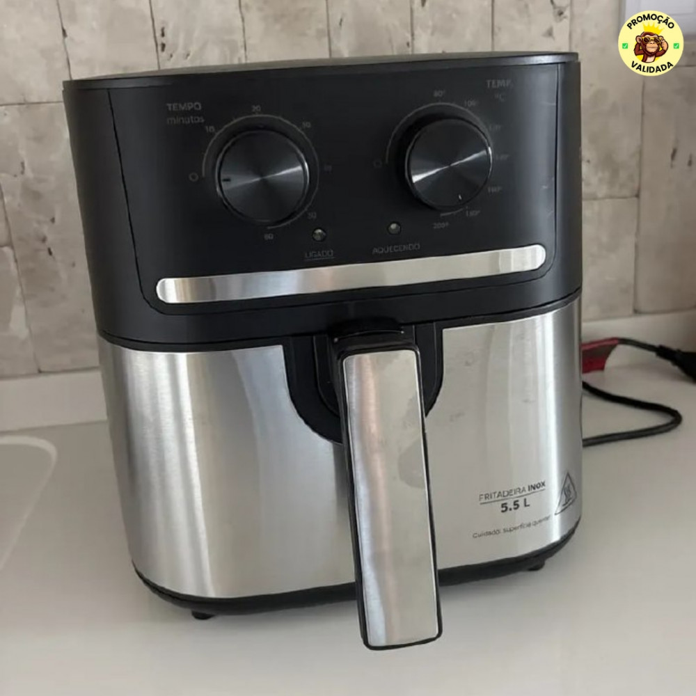 Fritadeira Air Fryer 5,5l Cyclone