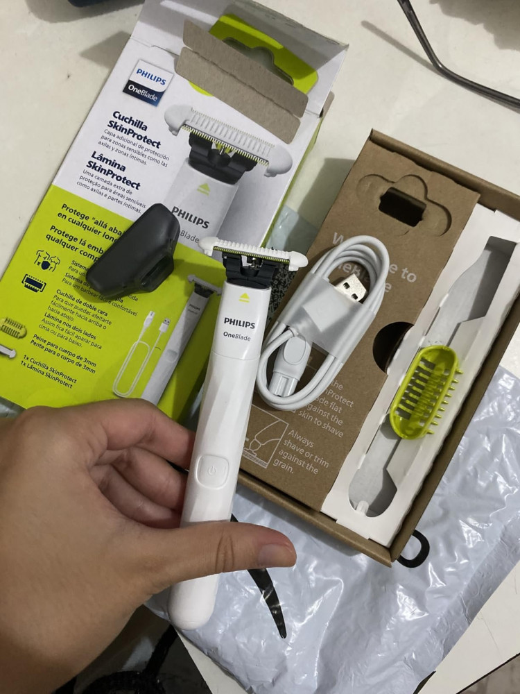 Philips OneBlade Intimate Aparador para Mulheres