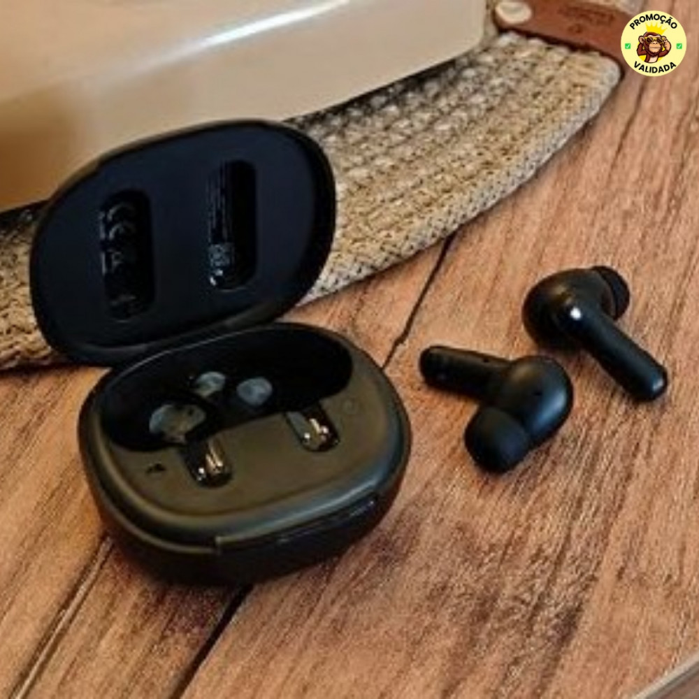 Fone de ouvido Bluetooth QCY MeloBuds N30 ANC