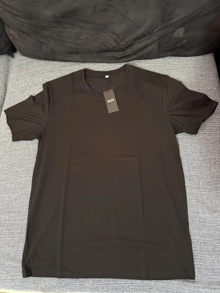 Camiseta Básica Modal Masculina Preto GG