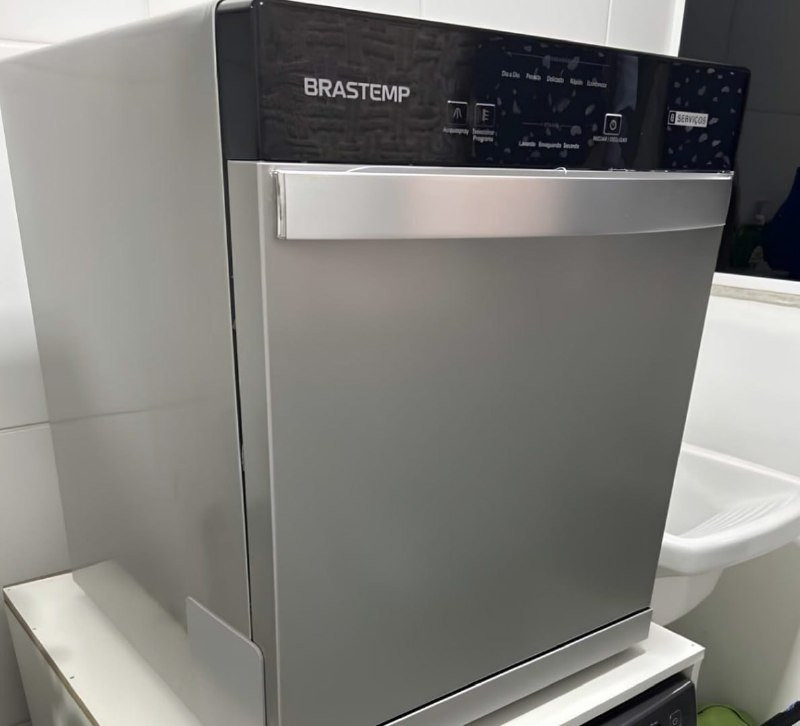 Lava Louças 8 Serviços Brastemp Inox 127V