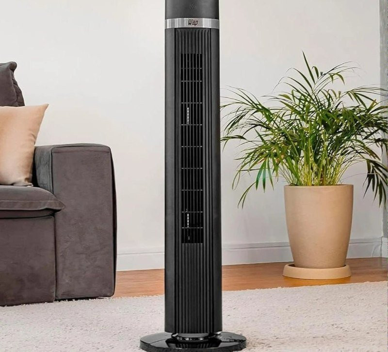 Ventilador Torre, Controle Remoto 4, Silencioso 127V