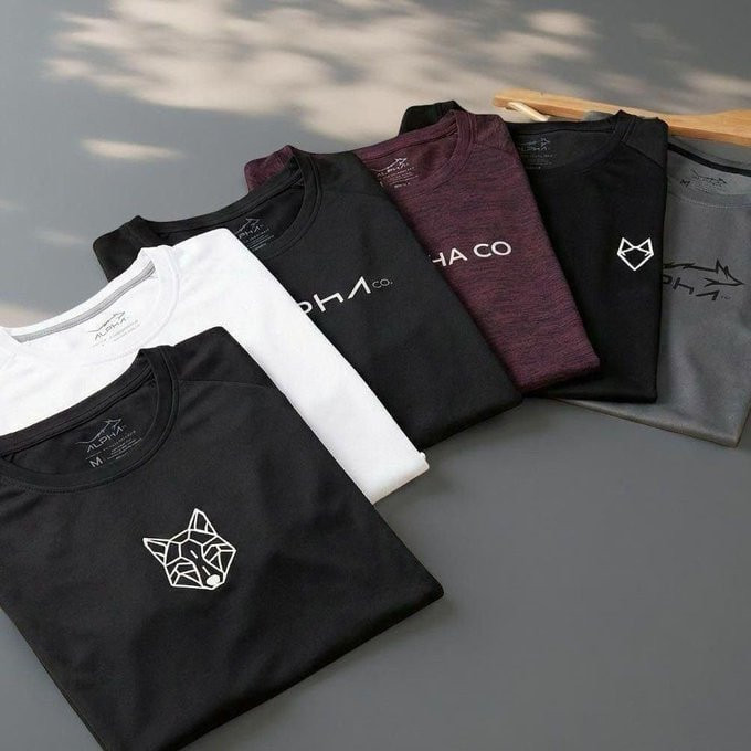 Kit com 6 Camisetas Mais Procuradas Alpha