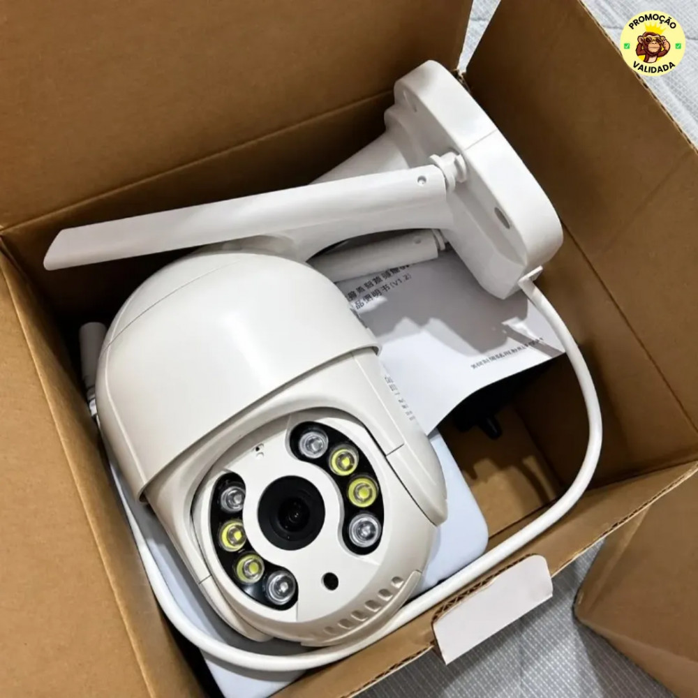 Camera de Seguranca Wifi Ptz 355 Ip66