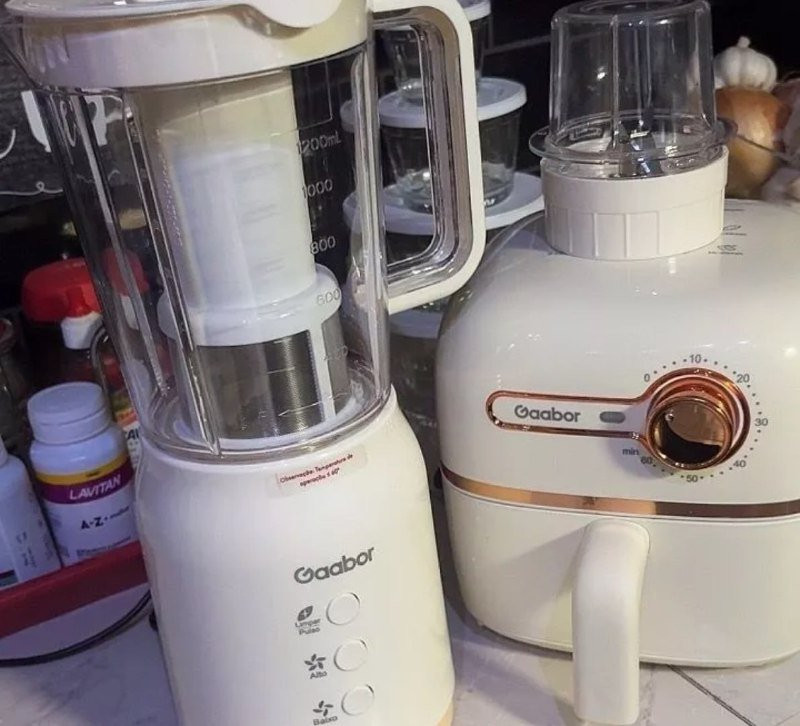 Gaabor Air Fryer 1,4L + Liquidificador Smoove 1,2L