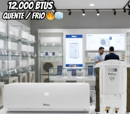 Ar-Condicionado Split Philco 12.000 BTUs Quente/Frio