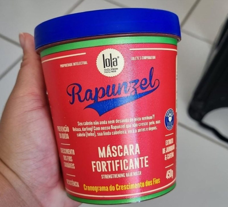 Rapunzel Máscara de Tratamento 450g , Lola Cosmetics