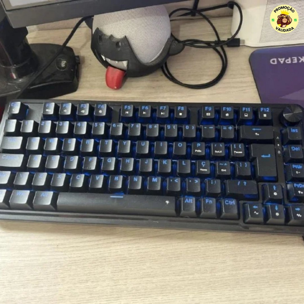Teclado Gamer Magnético Redragon Ucal RGB Preto