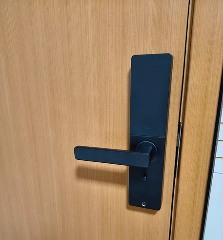 Fechadura Eletrônica Digital Biometria Cartão Preto