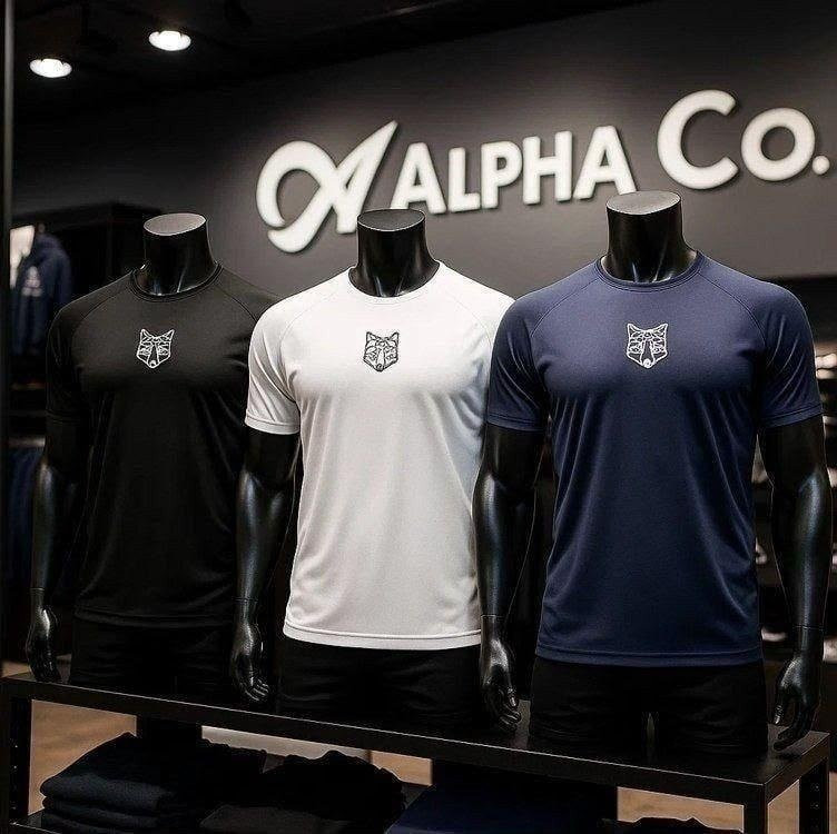 Kit com 3 Camisetas Dry Alpha