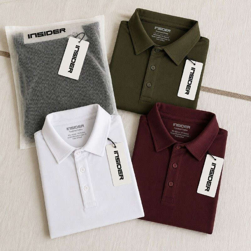 Camiseta Polo Masculina Insider
