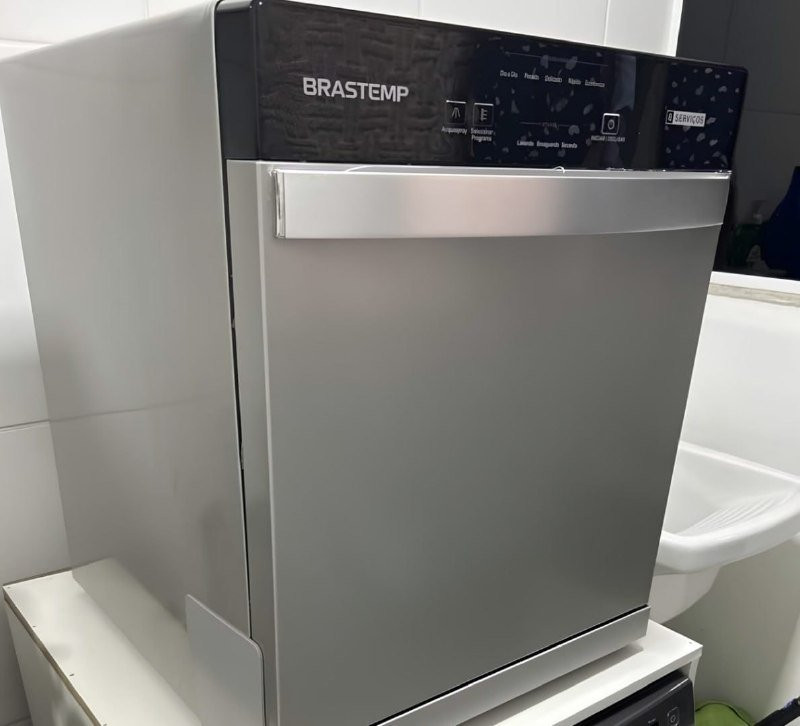 Lava Louças 8 Serviços Brastemp Inox 127V