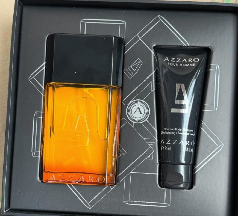 KIT PRA CONQUISTAR Kit Azzaro Pour Homme: EDT 100mL e Gel de Banho 75 mL