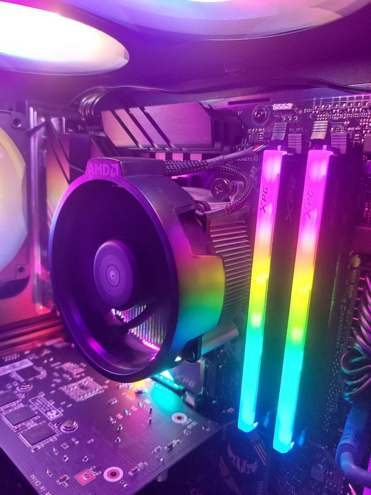 Asus TUF Gaming B550M-PLUS AM4 mATX RGB