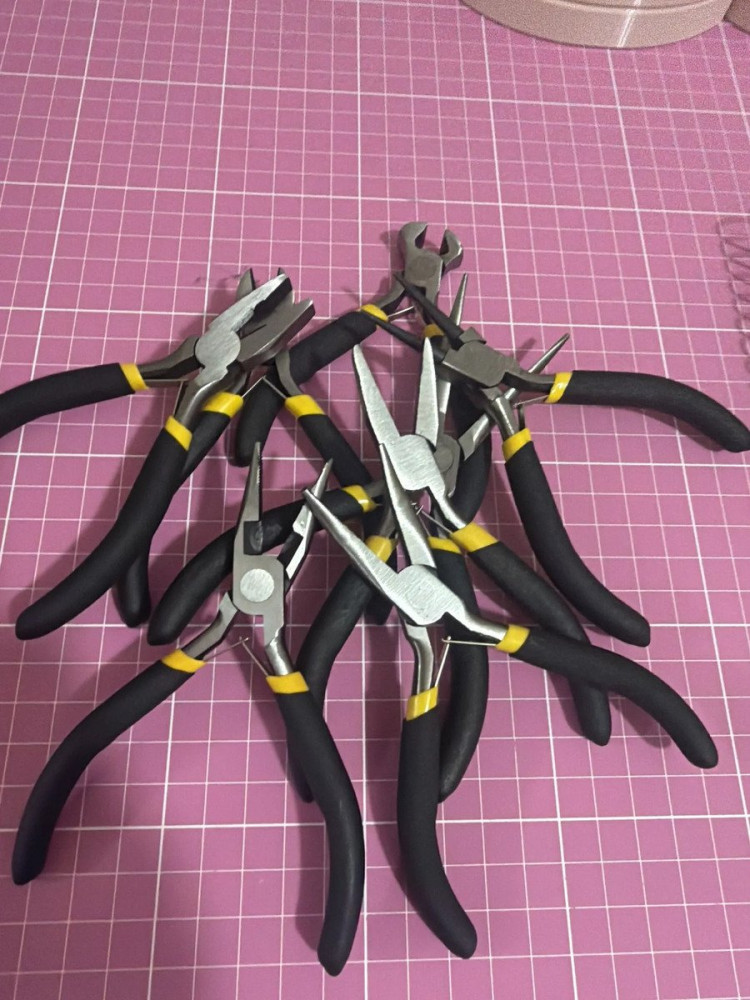 Kit 8 Alicates Anti Estática Eletrônica DIY