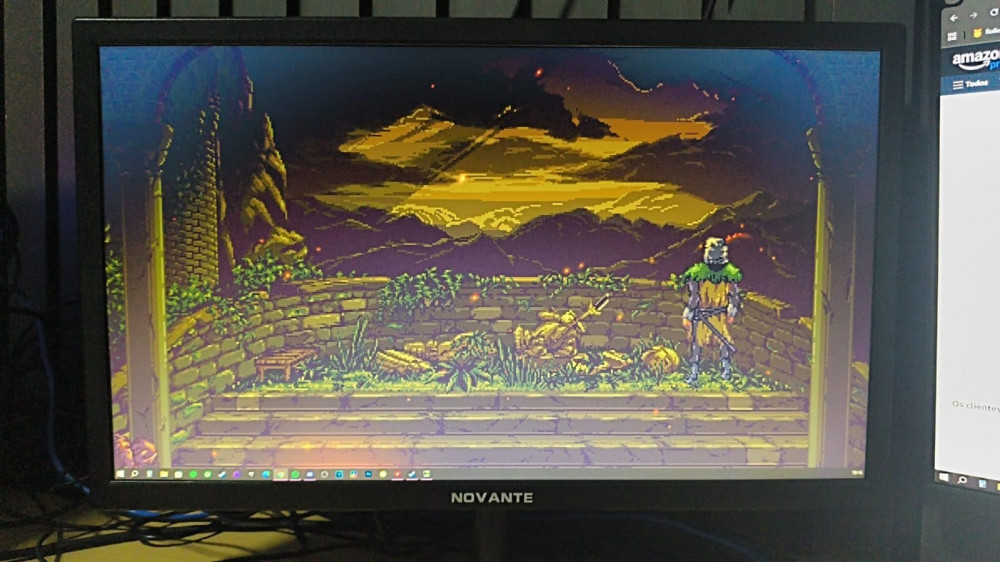 Monitor 21,5 Full HD com Alto-falantes Integrados