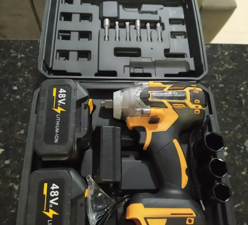 Chave De Impacto A Bateria 48v Profissional