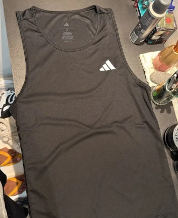 Regata Poliéster M adidas Preto GG