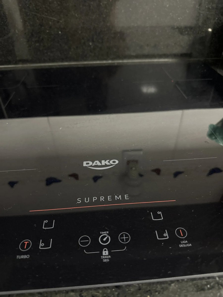 Cooktop Dako Supreme Indução 4 Bocas Preto