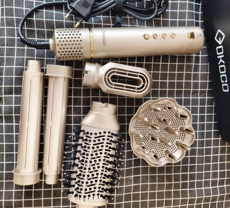 Escova Secadora 5 Em 1 Dupla voltagem 110V/240V