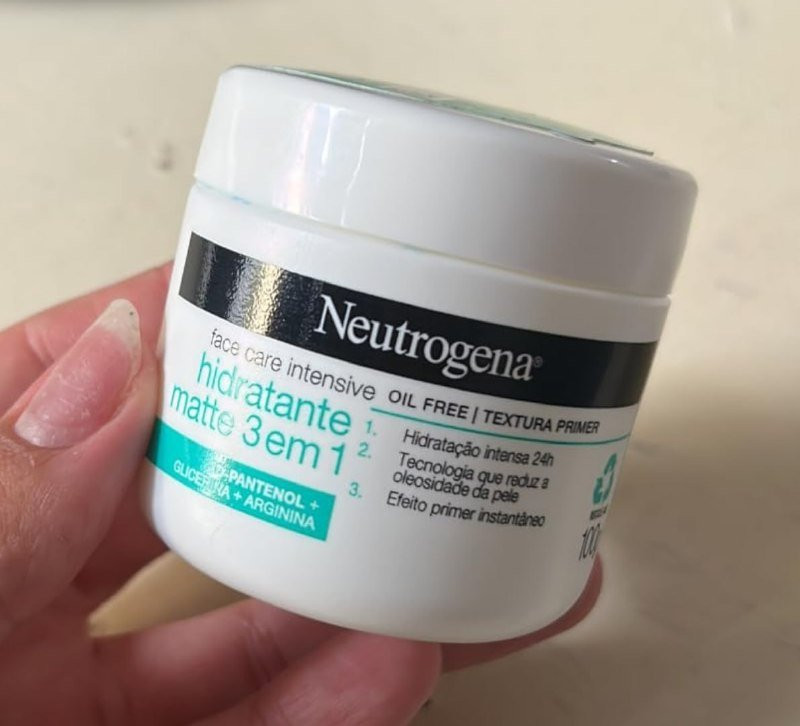 Hidratante Facial Matte 3 em 1 Neutrogena 100g