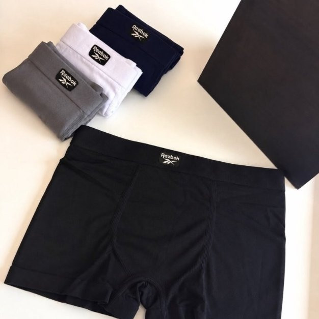 Kit 4 Cuecas Boxer Reebok Algodão G 46 a 48