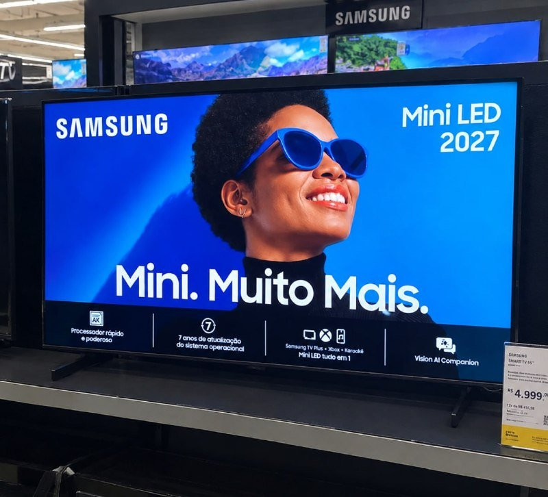 Smart TV Samsung 50 Mini LED 4K M75H 2027