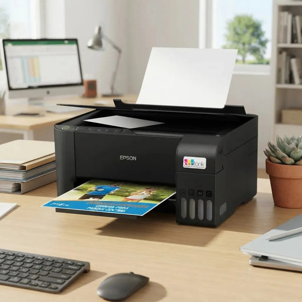 Impressora Epson EcoTank L3250 WiFi Preto