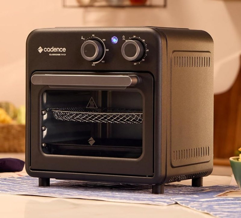 LENDA MULTIUSO Fritadeira, Forno e Fryer 2 em 1, 9L, Cadence Classicook, 127v