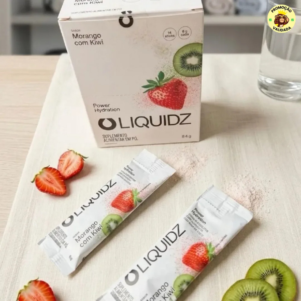 LIQUIDZ Eletrolitos Zero Acucar Pack com 14 Saches