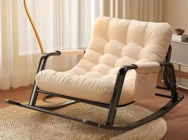 Puff/cadeira de balanço para casa e sala