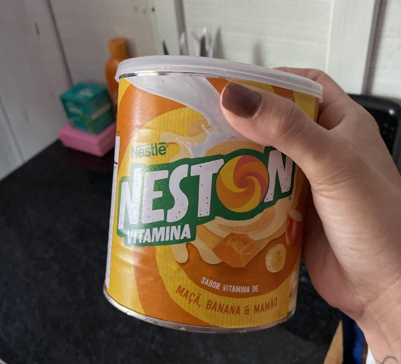 Neston Cereal Infantil Vitamina Maçã Banana E Mamão 400g