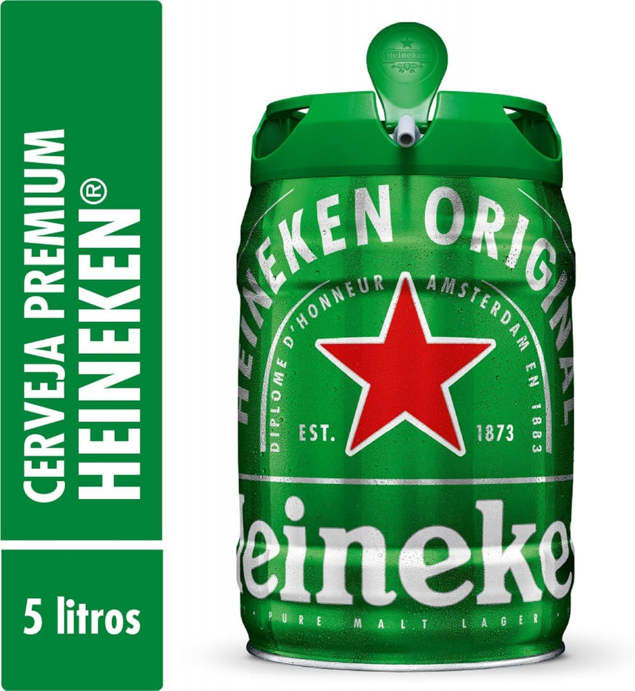 Heineken Cerveja Barril 5L