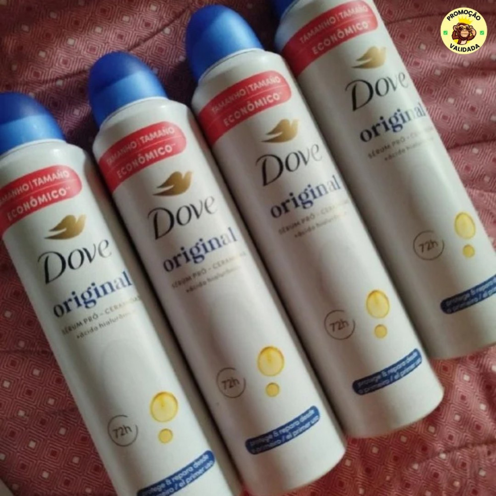 Dove Desodorante Antitranspirante Aerossol Original 250 ML