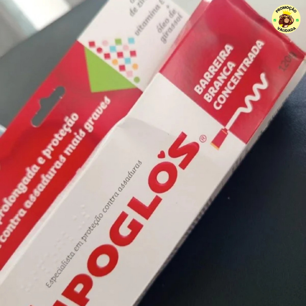 HIPOGLÓS® Creme Preventivo De Assaduras, 120g