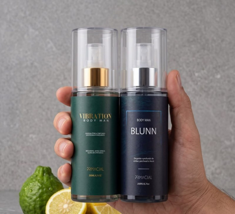 Kit Body Splash Vibration E Blunn 200ml