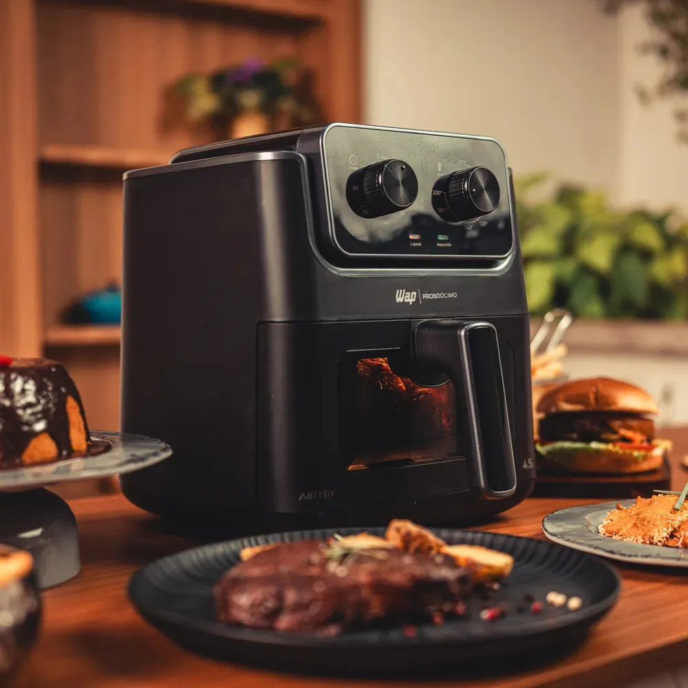 Airfryer WAP AF01 4,5L Visor Luz interna 127V