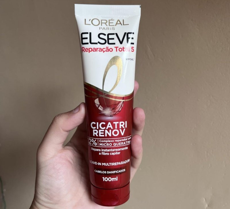 Leave-In L'Oréal Paris Elseve Reparação Total 5 Cicatri Renov 100ml