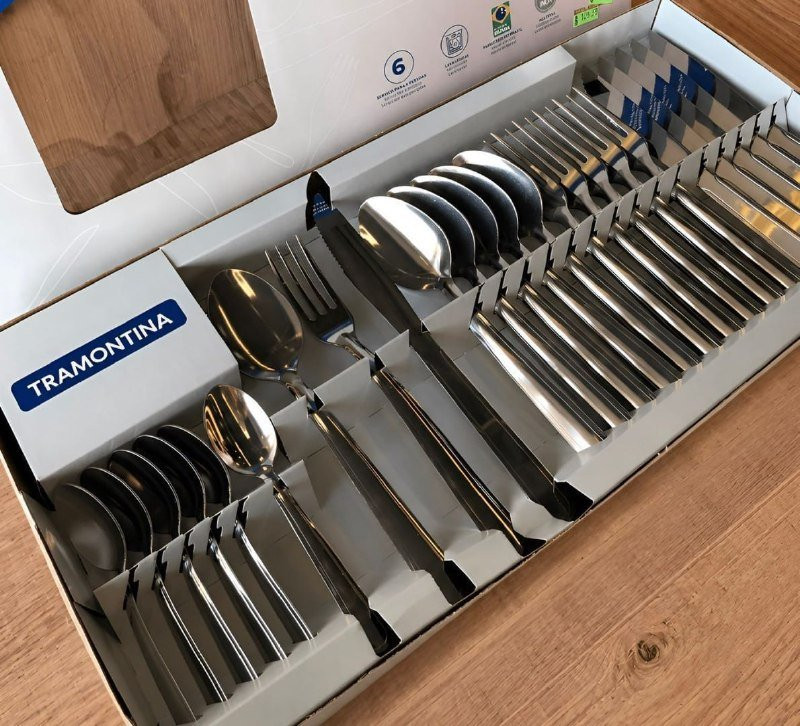 🍽️ Faqueiro Tramontina 24 Peças Inox