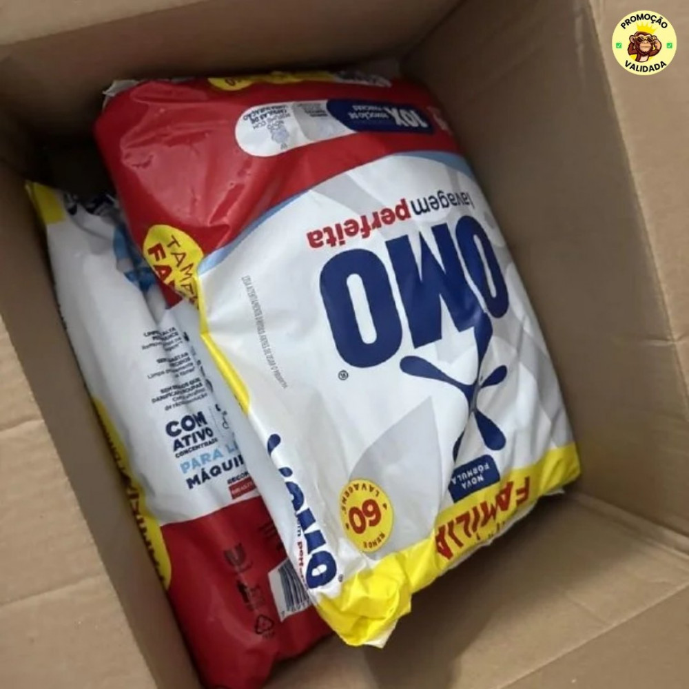 Omo Sabão em Pó Lavagem Perfeita 4Kg